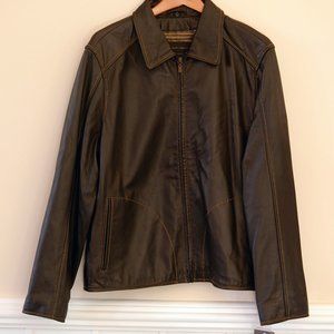 Robert Comstock Lambskin Leather Jacket